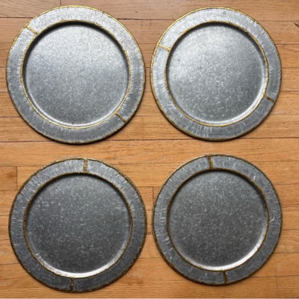 Set of 4 Hearth & Hand Chargers
